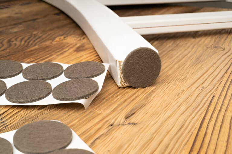 6 Easy Tricks to Prevent Scratches on Hardwood Floors With Furniture Pads