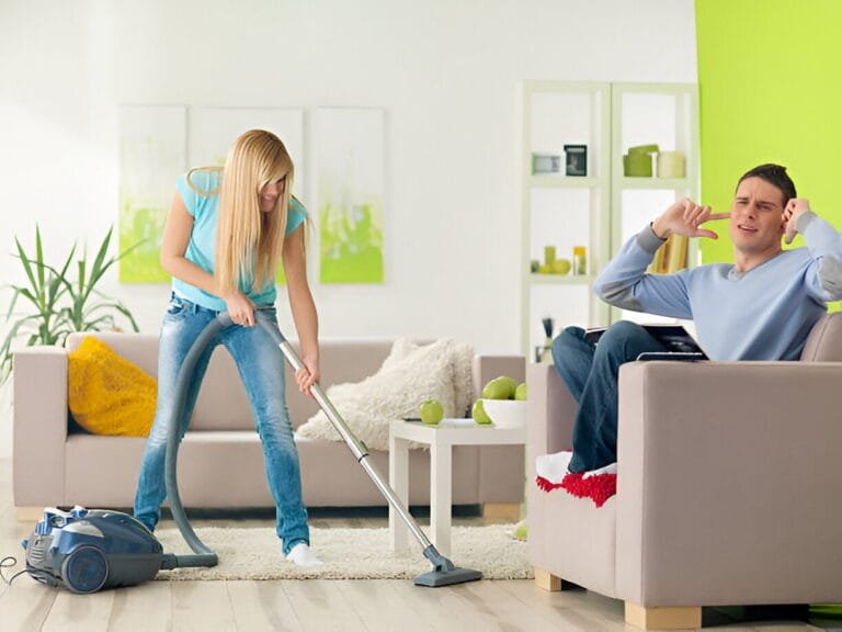 Vacuum Makes Loud Noise