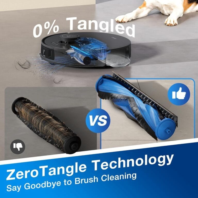 Best ECOVACS vacuum for low brush tangle