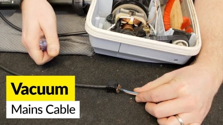 How to Fix Vacuum Cleaner Cord
