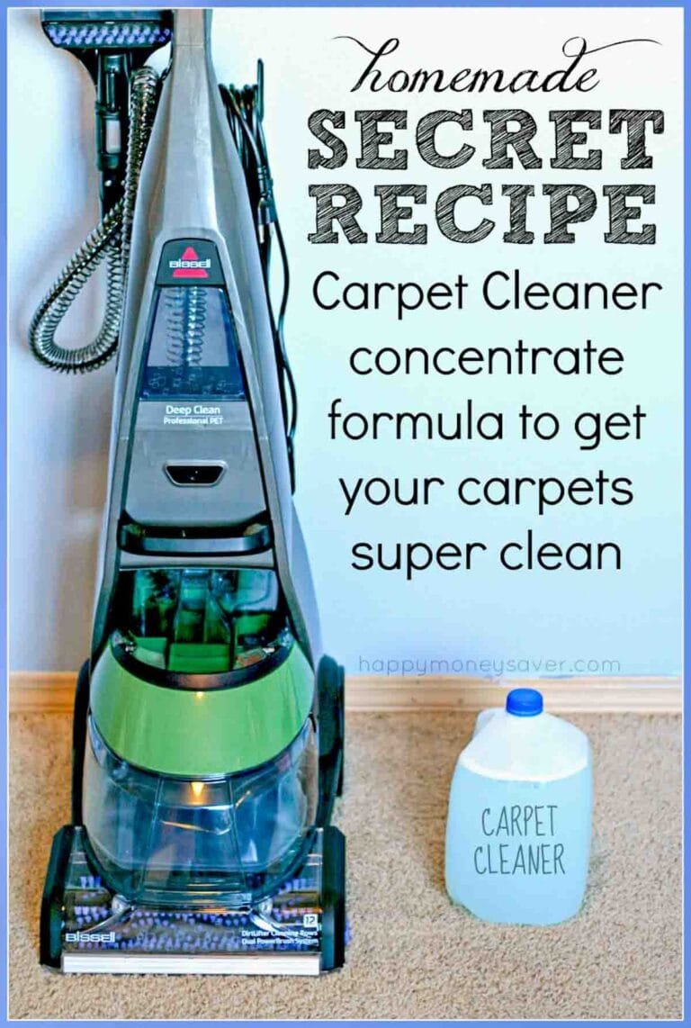 How to Make the Best Carpet Cleaning Solution