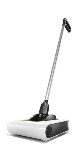 Kärcher KB 5 Electric Floor Sweeper Broom, for Carpets, Hardwood Floors and Tiles, Lightweight and Cordless, Ideal for Fur, Hair, Dirt & Dust