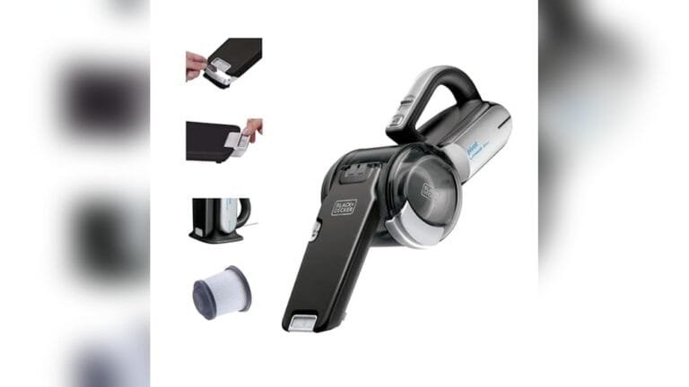 Best Black+Decker Vacuum With Pivoting Nose Handheld Design