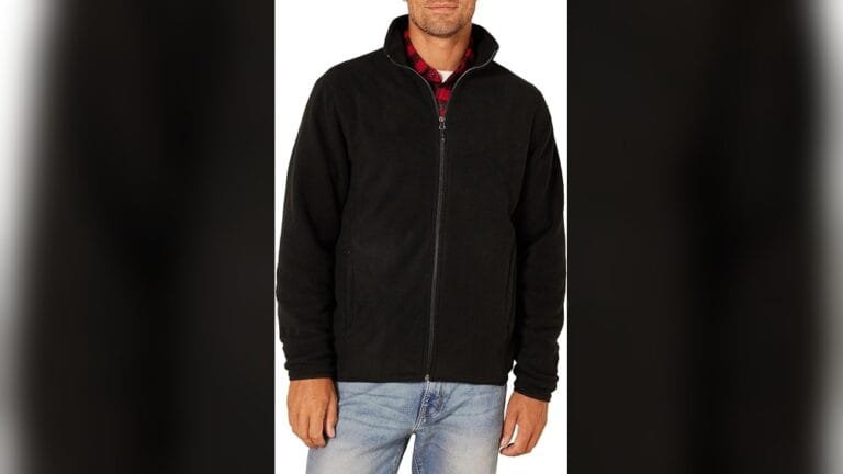 best amazon essentials fleece jacket for men