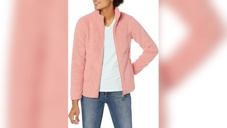 best amazon essentials fleece jacket for women