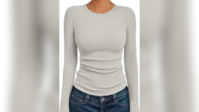 Best Amazon Essentials long-sleeve top for women