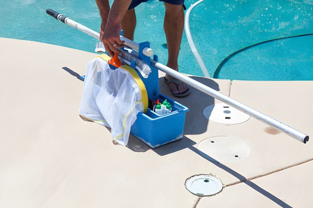 How to Attach a Pool Vacuum to Skimmer