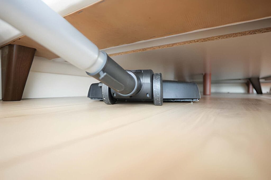 How to Vacuum under Bed