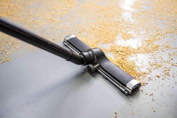 Electric Vacuum Leave Residue