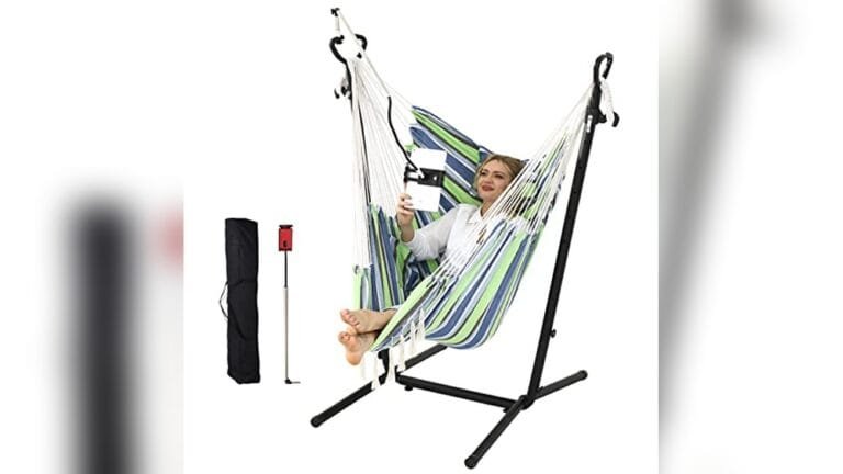 Top Review: Hammock Chair with Stand Double Boho Style & Features