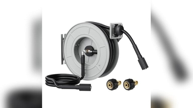 Giraffe Tools 65ft Pressure Washer Hose Reel Review & Guide