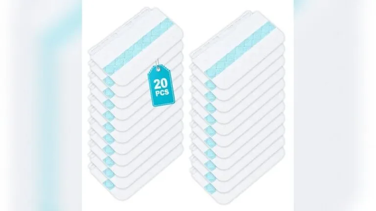 Cyorka 20 Pcs Blue Mop Pads Refill Review for Shark Vacmop