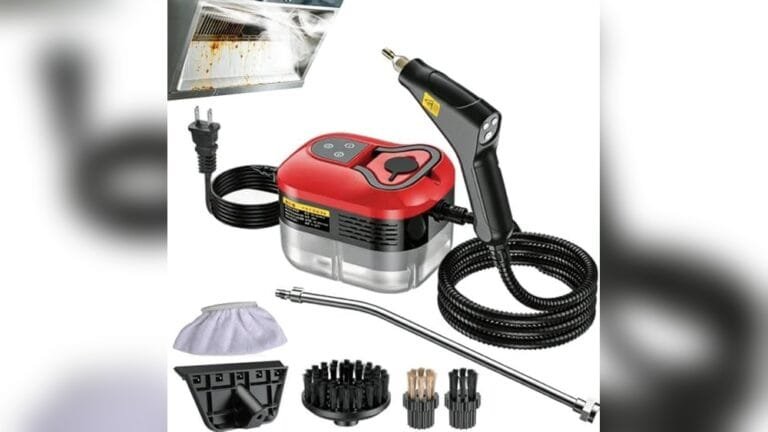 2500W Handheld Steam Cleaner Review: Powerful, Adjustable & Portable